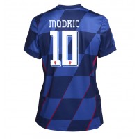 Chorvátsko Luka Modric #10 Vonkajší Ženy futbalový dres ME 2024 Krátky Rukáv